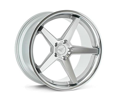 Ferrada Wheels FR3 20x10.5 5x120 ET38 Machine Silver/Chrome Lip C.B 72.56