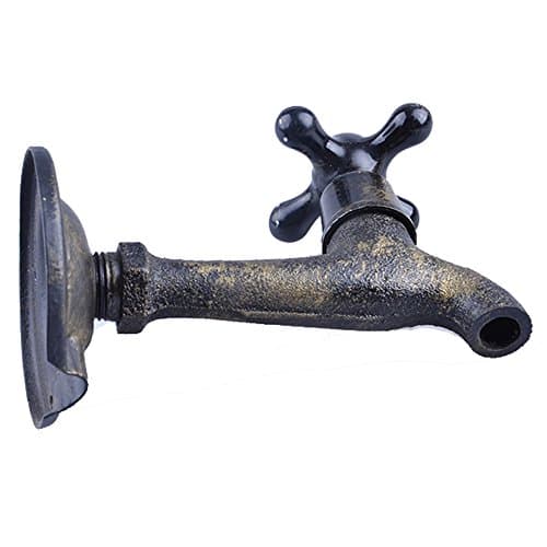 Urban Industrial Decor Pipe Coat Rack Holder Wall Mount (Tap)