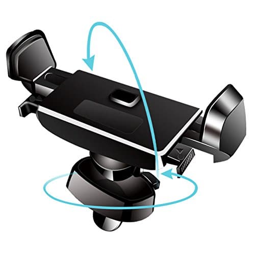 Smarki Car Air Vent Phone Holder Smart One Touch Mount with Auto Lock and Auto Release for iPhone X/8/7/7Plus/6s/6Plus, Samsung Galaxy/S8/S7/S6/Note 5, Nexus 6, etc. (Big)