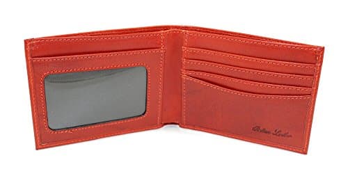 Handcrafted Premium Italian Leather BiFold, Front Pocket/Slim wallet Billfold
