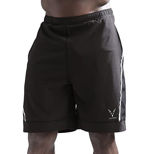 Vaiden Aster - Men's Athletic Shorts With Reflective Details (Medium)