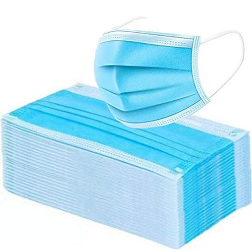 Three-Layer Disposable Filter Prevents Saliva, Pollen and dust from contaminating 40 Pieces