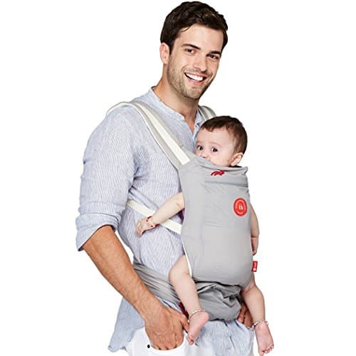 Baby Carrier Wraps Light Weight Soft Structured Ergonomic Sling Mesh Cooling Vent Hood Pockets Baby Carrier Grey
