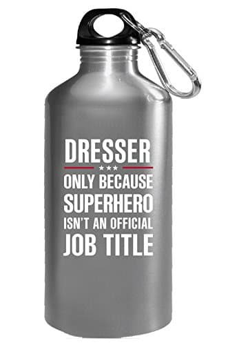 Gift For Superhero Dresser - Water Bottle