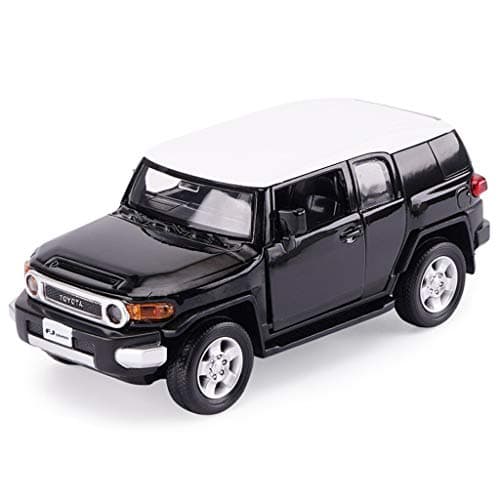 RENJUN Car Model Car 1:32FJ CRUISER Simulation Alloy Die-casting Toy Jewelry Sports Car Collection Jewelry 13.5x5.5x5CM car model (Color : Black)