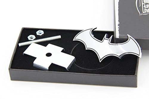 E773 3D Radiator Grill Front Emblem Badge car Sticker Mobil Metall Frontgrill Silber