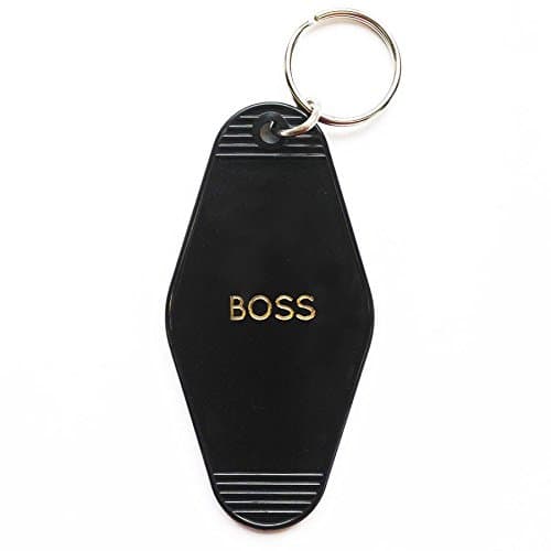 Three Potato Four Key Tag - Boss (Black/Gold)