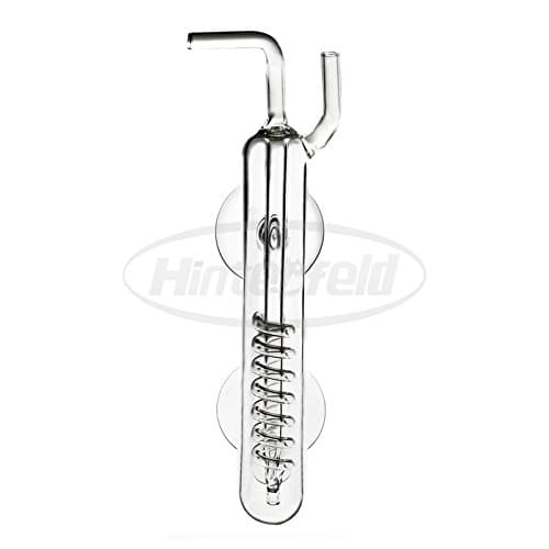 Hinterfeld Aquarium Beetle Rhinox Co2 Spiro Glass Bubble Counter Diffuser