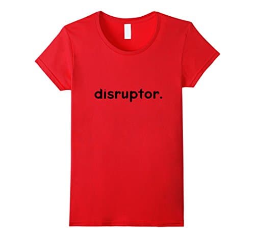 Womens Disruptor t-shirt XL Red
