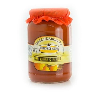 Reserva de Minas - Pumpkin Jam 23.99 oz (PACK OF 01) | Doce de Abóbora | Calabaza 680g