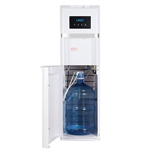 Hot, Cold and Room Temperatures Bottom Loading Water Cooler Dispenser - LAGO (White)