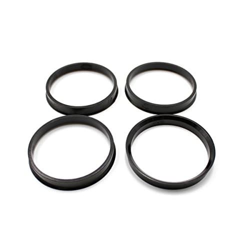 DOTI CAMP 73.1mmOD-67.1mmID Wheel Hub Centric Rings Plastic(Black, set of 4) For Chevrolet Buick Camaro Cadillac