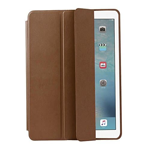 iPad Pro 9.7inch Case Surper Luxury Slim Stand Leather wake/sleep Cover Smart Case For iPad Pro 9.7inch 2016 (Brown)