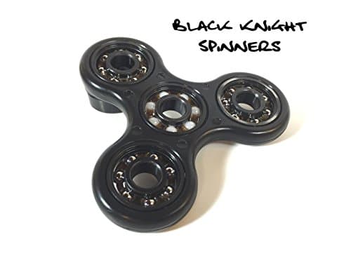 Black Knight Spinners - "Steampunk" [Hand Spinner Weighted Fidget Toy EDC desk torq] - Ceramic center