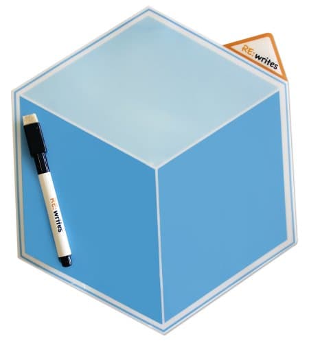 It's Academic Re:Writes Assorted Fashion Designs, Design May Vary, 1 Note and 1 Dry Erase Marker (07097)