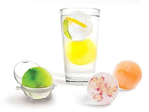 Bango Set of 4 Pieces DIY Mini Ice Ball Makers Mold, 6*5.5cm/4*4.5cm Food-grade Pp Material Ice Pop Mold/ice Mold Tray (6*5.5cm)