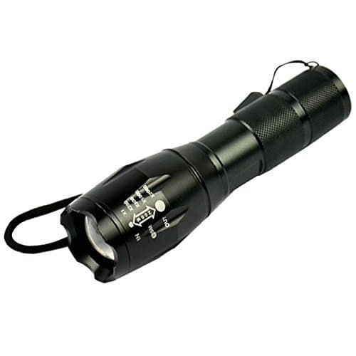 1600 Lumen T6 Flashlight LED XML XM-L Zoomable Focus Torch
