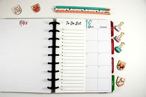 Classic Happy Planner Half Page To Do List, Classic Happy Planner To Do, Pre-punched Happy Planner Inserts, Remember List
