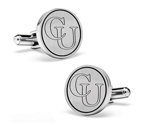 Campbell Fighting Camels Cufflinks - Sterling Silver 16mm Medium Size Round Top