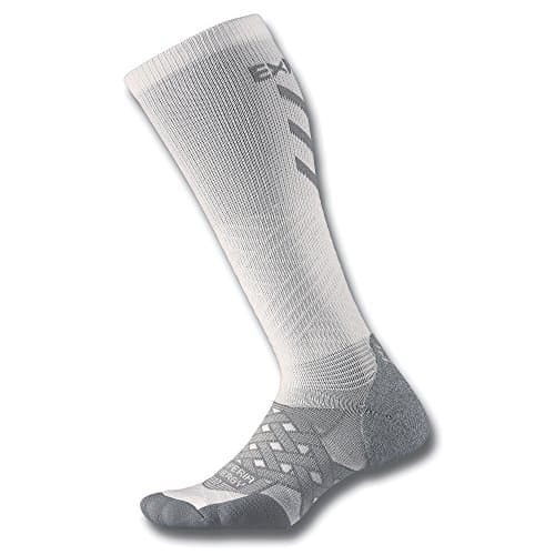 Thorlos Experia Unisex XEOU Multi-Sport Thin Padded Compression Over the Calf Sock