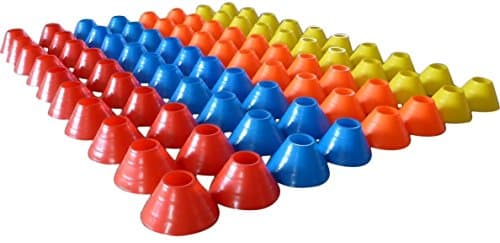 Aoakua Marker Cones 2 in. (5cm) Storage Bag Set 80pc. (All 4 colors-20pc. each)