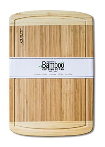 All-Natural Organic and Dependable Bamboo Cutting Board with Spacious Surface Area for all Kitchen and Cooking demands Dual Purpose for Parties and Entertaining Splendid gift or a treat for Yourself