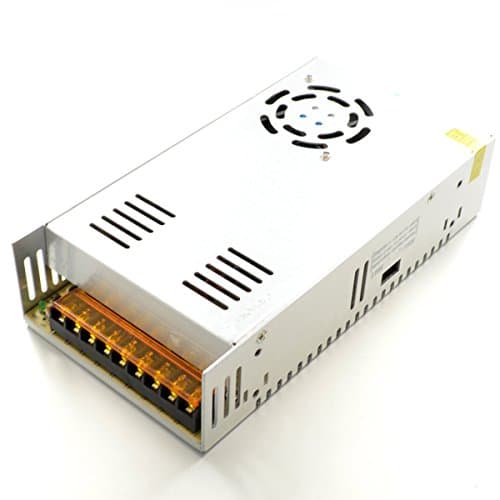 elcPark 360W Universal DC 12V Regulated Switching Power Supply for LED Strip Light Home Applicance Metal (30A)