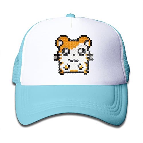 HNN Youth Hamtaro Bead Sprite Mesh Trucker Caps- Adjustable Hats