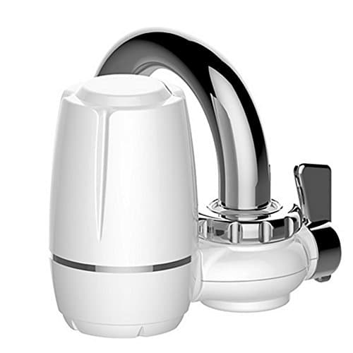 MCC Tap Filter ceramic filter faucet filter water purifier,water filter alkaline water ionizer removes 99% contaminants , white