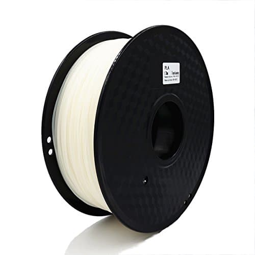 Greatssly 3D Printer Filament PLA 1.75mm 1kg Spool Dimensional Accuracy +/- 0.05 mm Translucent