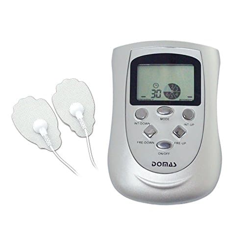 TENS Unit Muscle Stimulator Electrode Pain Relief Digital Pulse Massager by DOMAS