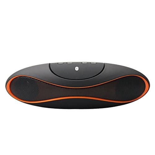 Dolotu Portable Rugby Wireless Bluetooth Speaker Orange