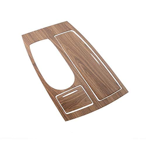 Gear Panel Decorative Frame Gear Box Cover Trim for Nissan Patrol 2017 1Set Car Accessories ABS (Wood grain)