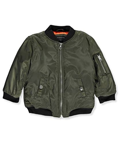 Twenty/Twenty Baby Boys' Flight Jacket - olive, 12 months