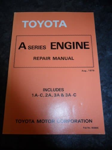Toyota K Series Engine Repair Manual (Includes 2K, 3K-B, 3K-C, 3K-H, 4K-C, & 4K-J)
