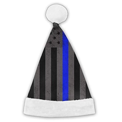 Firefighter Firefighting Flag Crazy Christmas Hat Fade-Proof For Mom and Dad