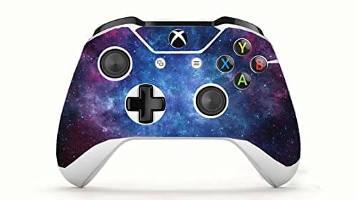 Gebaisi Vinyl Skin Sticker Protector for Microsoft Xbox One S Slim Controller Nebula