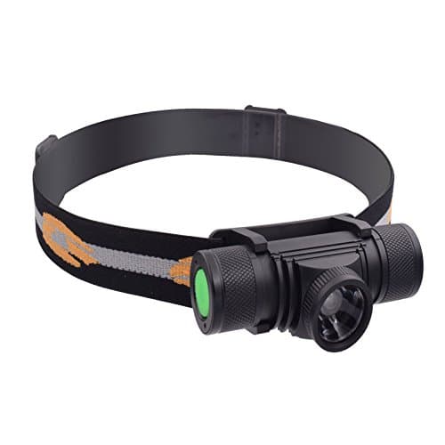 Kenthia 600LM XPG2 LED 6 Modes Zoomable Stepless Dimming USB Charging Interface IPX6 Waterproof Cycling Headlamp 18650