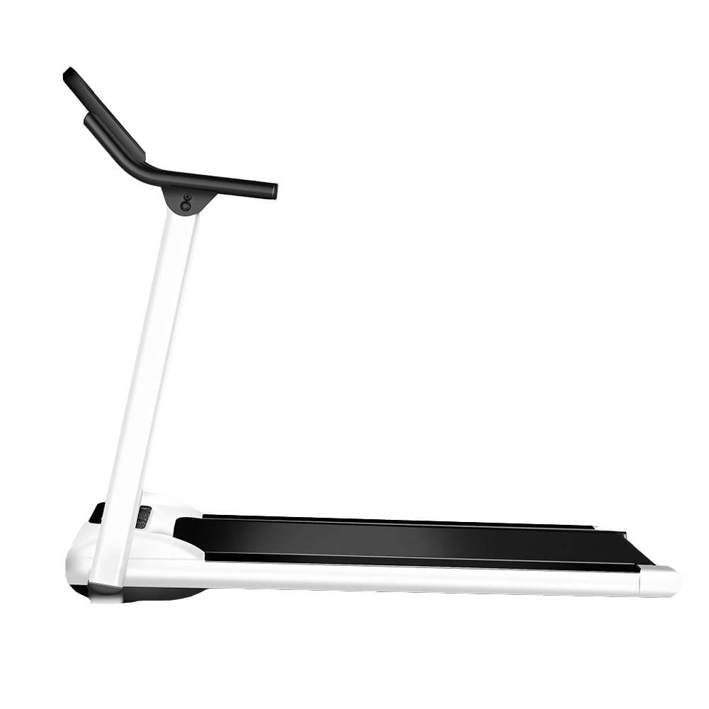 Treadmill, Easy Assembly, Walking Jogging Machine with Device Holder, Shock Absorption and Incline, Low Noise Design for Home/Office Use