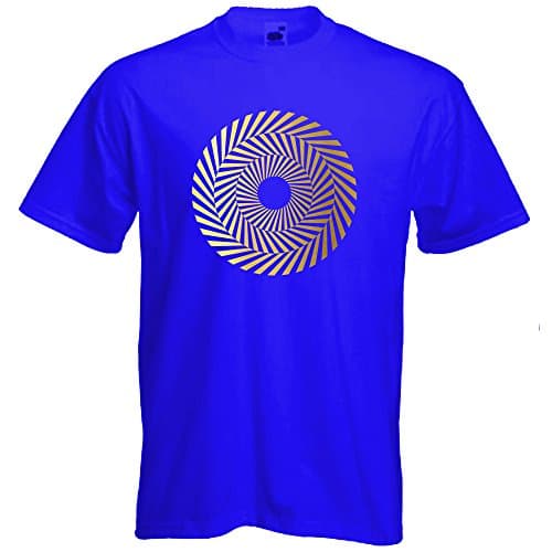 Red planet Mandala Tshirt Circle Geometry Tee Geometric Sacred Geometry Spiritual Festival Beachwear Yoga Top Hipster Tee Gift Mens Short Sleeved Cotton Tshirt