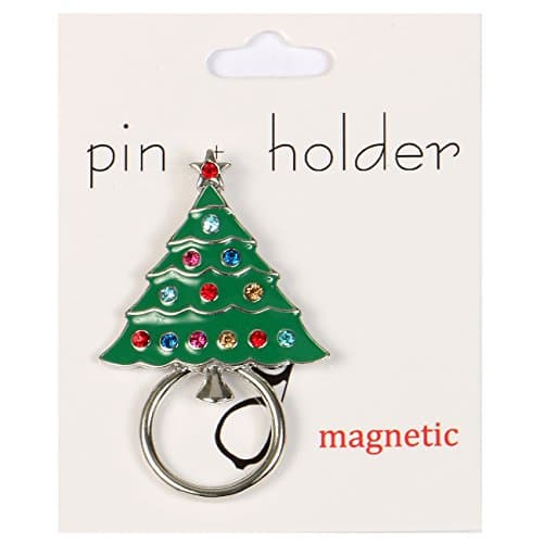 PIN + HOLDER - Magnetic Decorative Pin &amp; Eyeglass Holder, Tree