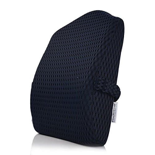 Sleep Science Patented Premium Ergonomic Memory Foam Lumbar Support Pain Relief Lumbar Cushion Back Cushion for Office Chairs and Cars Tall Wonderful Gift