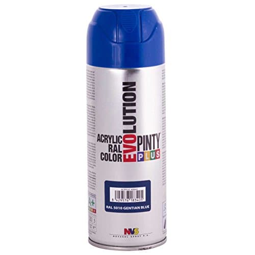 Fast Dry - Acrylic Spray Paint Pintyplus EVOLUTION - Gentian Blue