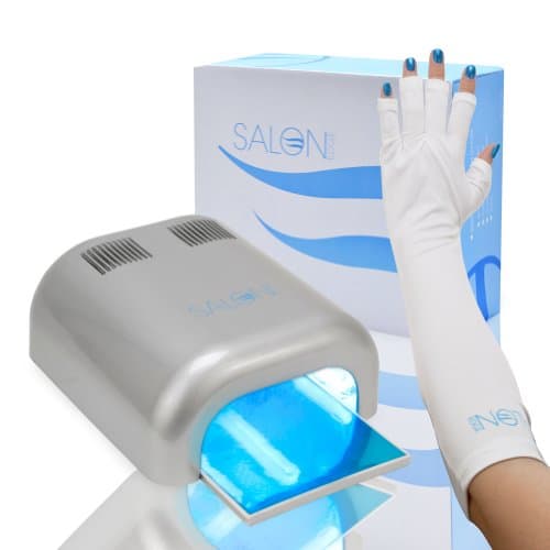 Salon Edge 36W UV Lamp with Salon Edge Protective UV Gloves