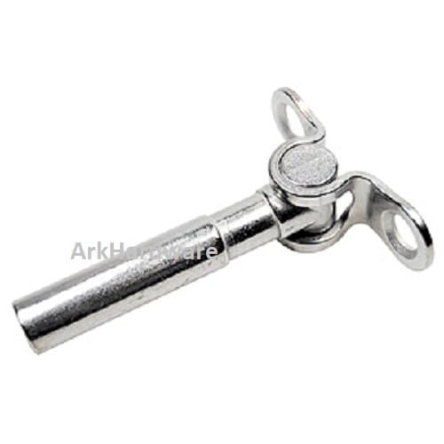 ArkHardware Deck Toggle End Hand Swage Stud Terminal For 1/8" Cable Railing Rigging Staircase Deck Dock Stainless Steel Type 316 Commercial Marine Grade