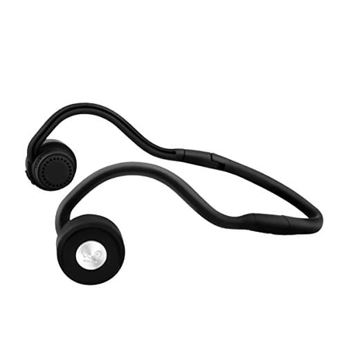 Bone Conduction Bluetooth Headphones Open Ear Wireless Headphones Bluetooth 4.1 Headphones with Built in Mic Sweatproof Sports Earphones Secure Fit for Running Workout Exercise Gym Cycling Driving