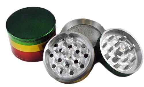 JaipurCrafts Aluminium Herb Grinder with Filter(42mm, Multicolour)
