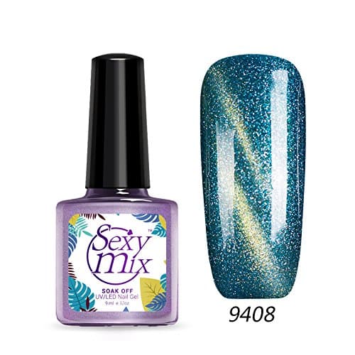 Sexy Mix Shadow Need Magnet Black coat UV LED Lamp Gel polish Soak-off phototherapy 9ml #9408