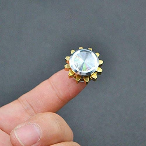 Super Mini Gear Hand Spinner 1 gearing finger fidget spinner Help ADD ADHD sufferers Relieve Stress Anxiety Autism Toy smallest Spinning Tops
