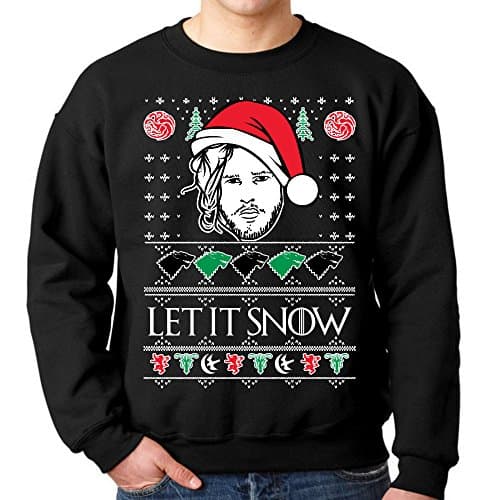 Let It Snow Jon Snow Ugly Christmas Sweatshirt